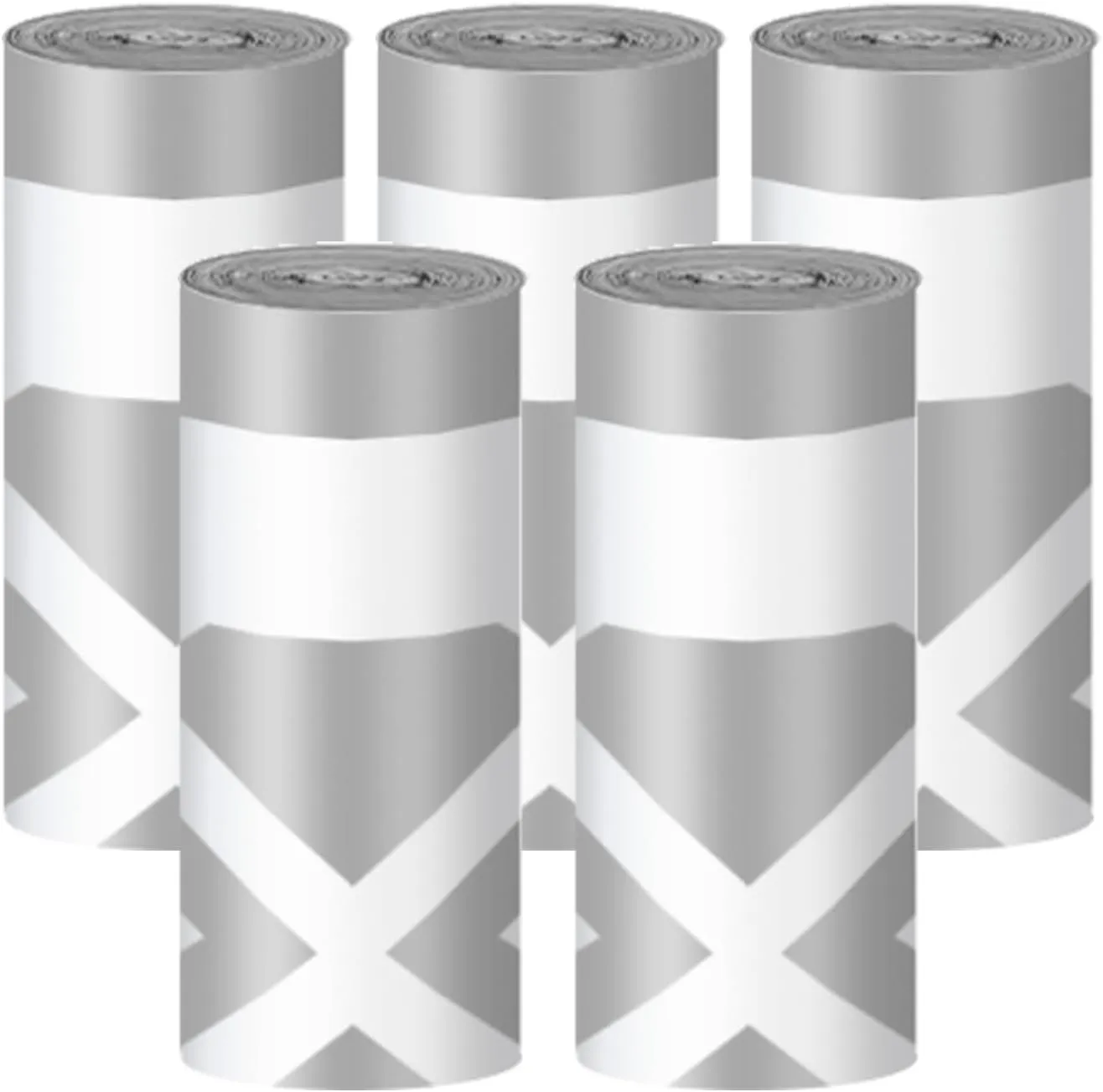 5 Rolls Replaced Waste Bags- Cat Litter Box Liners, Drawstring Cat Litter Receptacles Bags for Cawypety S2 Automatic Litter Box 150pcs