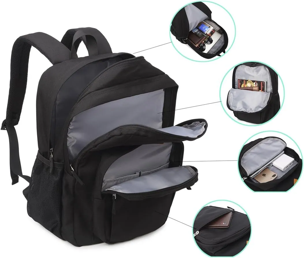 abshoo Classical Basic Travel Backpack For School Water Resistant Bookbag