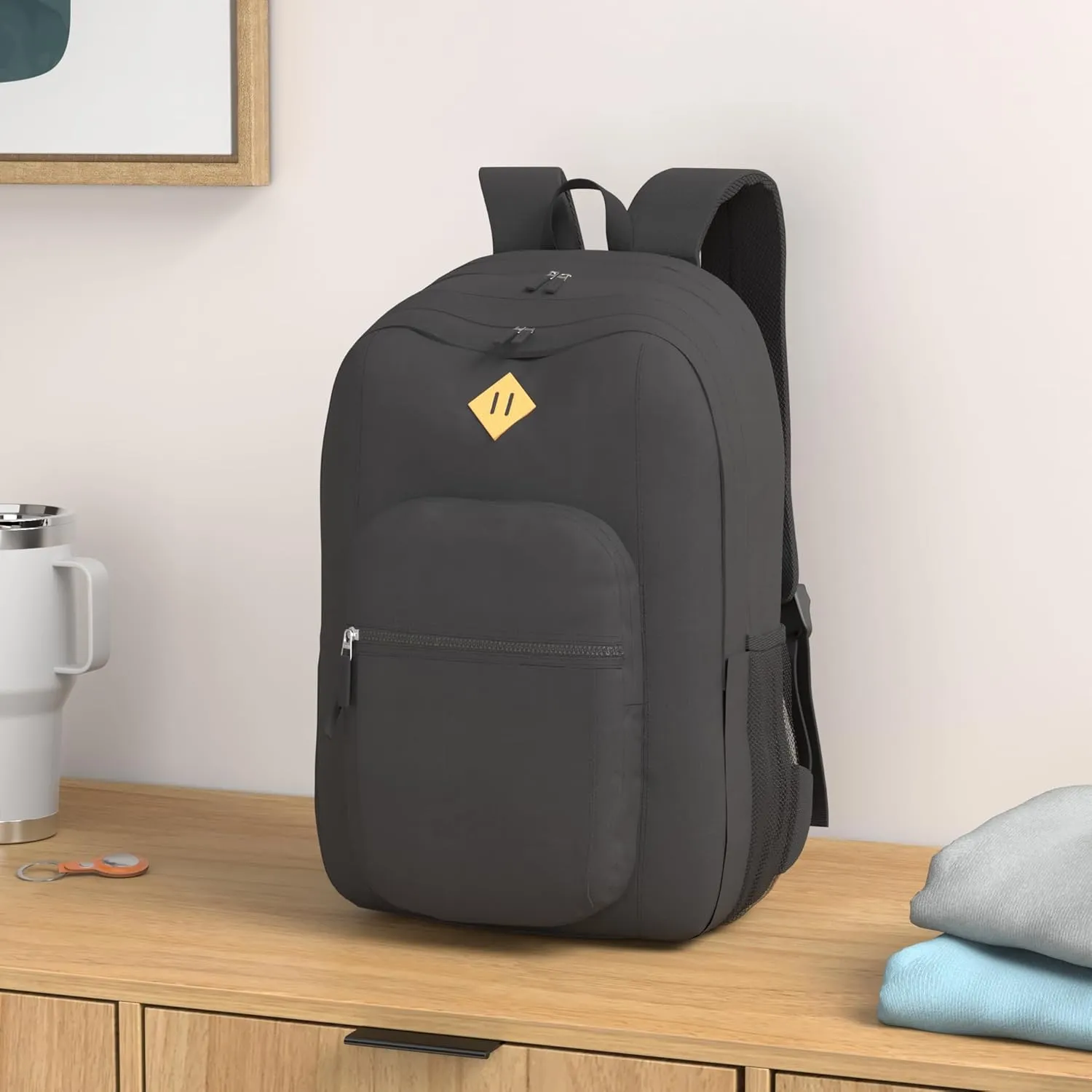 abshoo Classical Basic Travel Backpack For School Water Resistant Bookbag