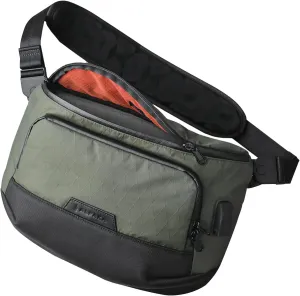 ALPAKA Bravo Sling Max, RFID Blocking Weatherproof Sling Bag for Men with Maglockz Buckle,10L Laptop Bag with Luggage Sleeve