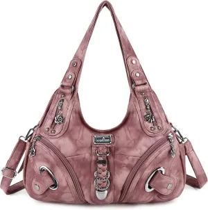 Angelkiss Hobo Purses and handbags for Women Satchel Handbag Women Purses Large Daily Shoulder Bags
