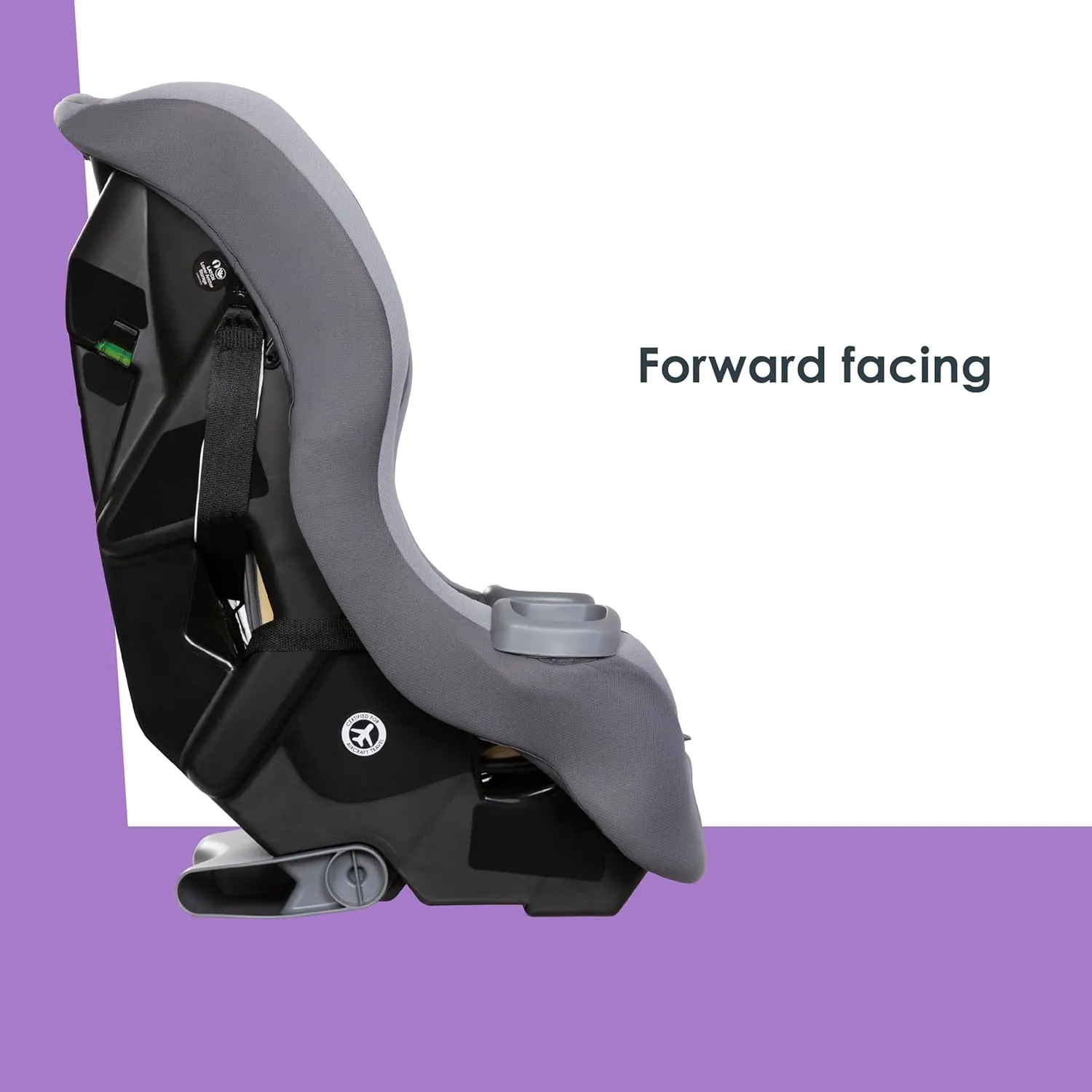 Baby Trend Trooper™ 3-in-1 Convertible Car Seat, Dash Grey