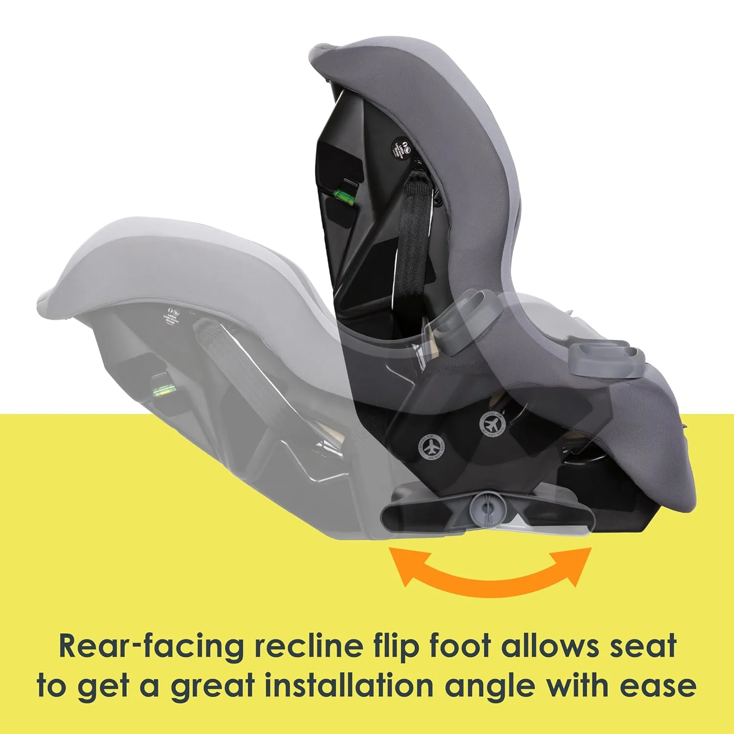 Baby Trend Trooper™ 3-in-1 Convertible Car Seat, Dash Grey