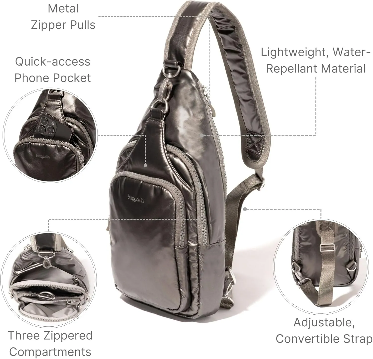 Baggallini Central Park Sling
