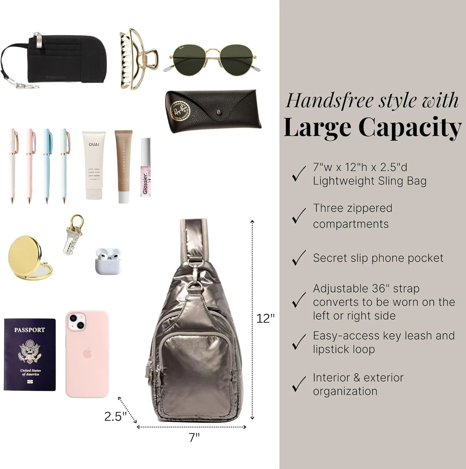 Baggallini Central Park Sling