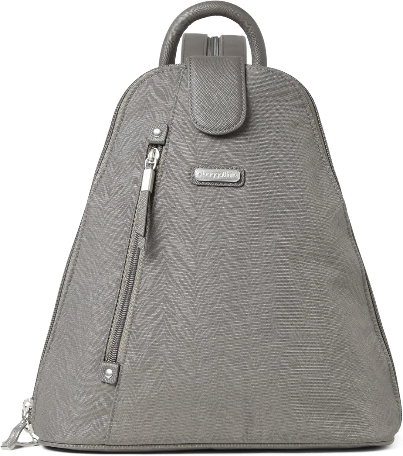Baggallini Metro Backpack with RFID Phone Wristlet - 9x11 Convertible Sling Bag for Women with Adjustable Shoulder Straps