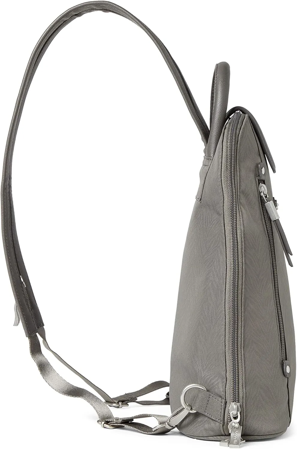 Baggallini Metro Backpack with RFID Phone Wristlet - 9x11 Convertible Sling Bag for Women with Adjustable Shoulder Straps