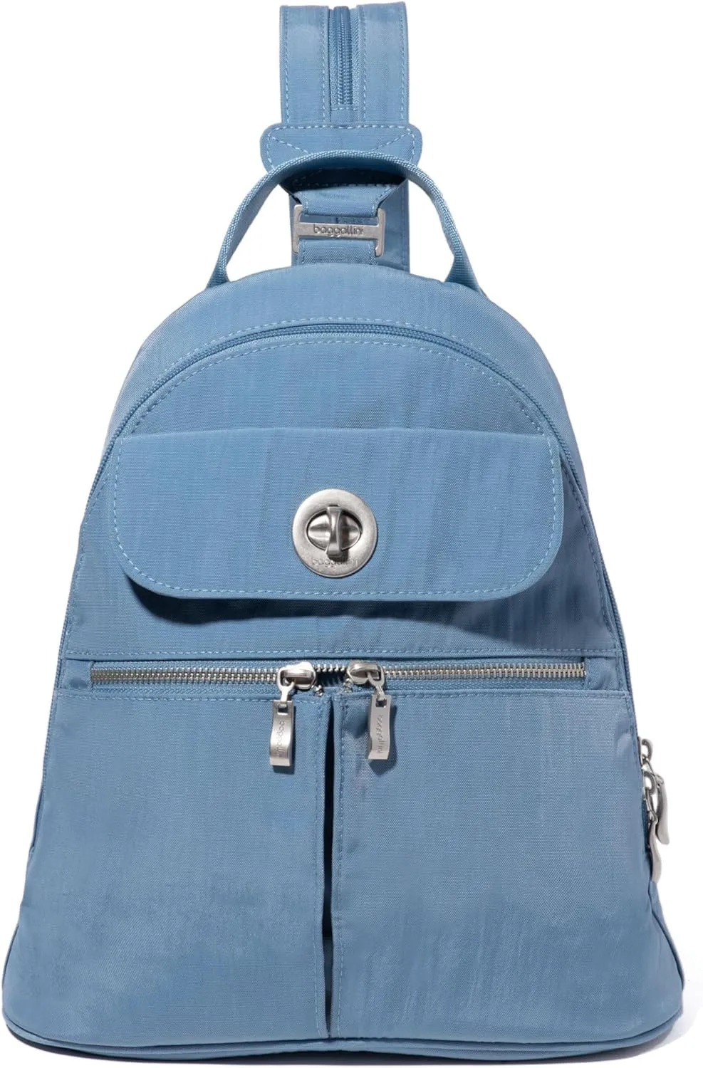Baggallini Naples Convertible Small Daypack Sling Crossbody, Cornflower