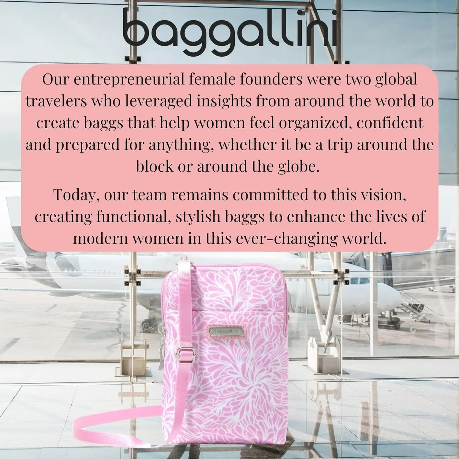 Baggallini Take Two Bryant RFID Crossbody Bag
