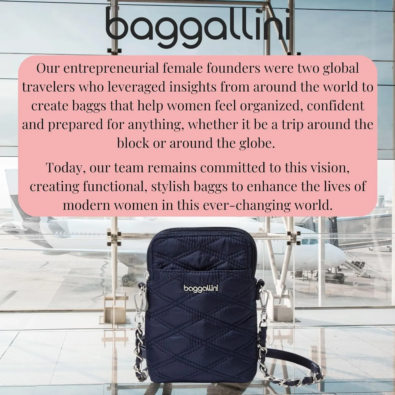 Baggallini Take Two Bryant RFID Crossbody Bag