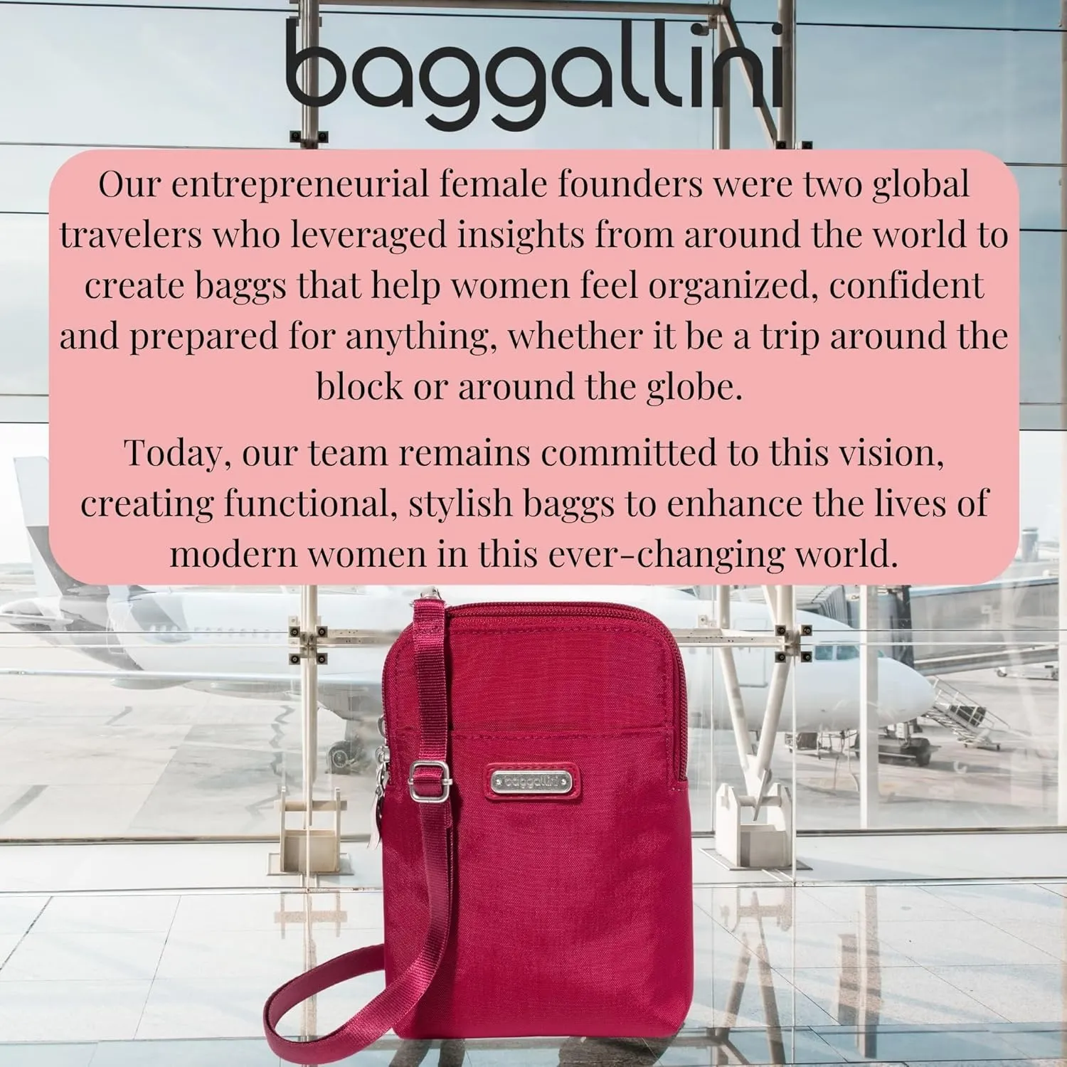 Baggallini Take Two Bryant RFID Crossbody Bag