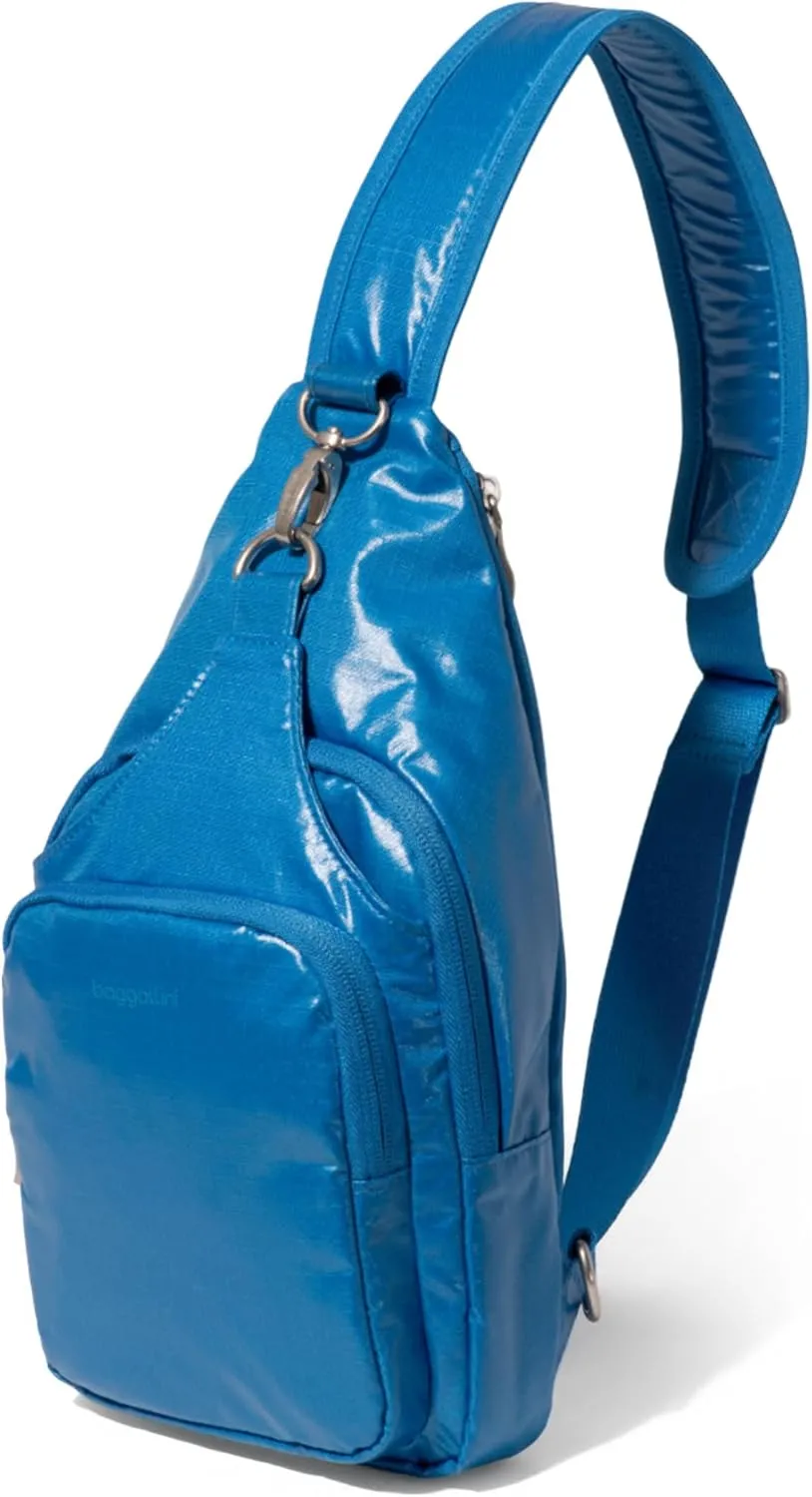 Baggallini Women's Central Park Sling 12"x7" Crossbody Bag W/Convertible Adjustable Shoulder Strap
