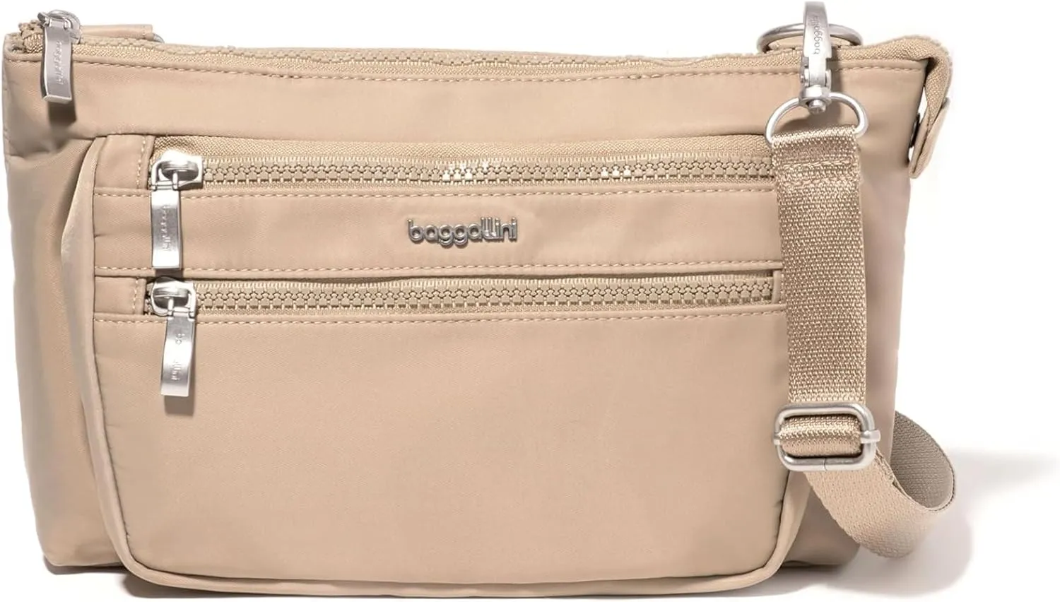 Baggallini Women's Pocket Belt Bag Waist Pack and Crossbody