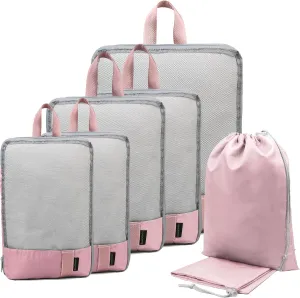 BeeGreen Packing Cubes for Travel, Travel Must Have for Women Men, Travel Accessories for Suitcase Backpack, Packing Luggage Organizers with Shoe Bag
