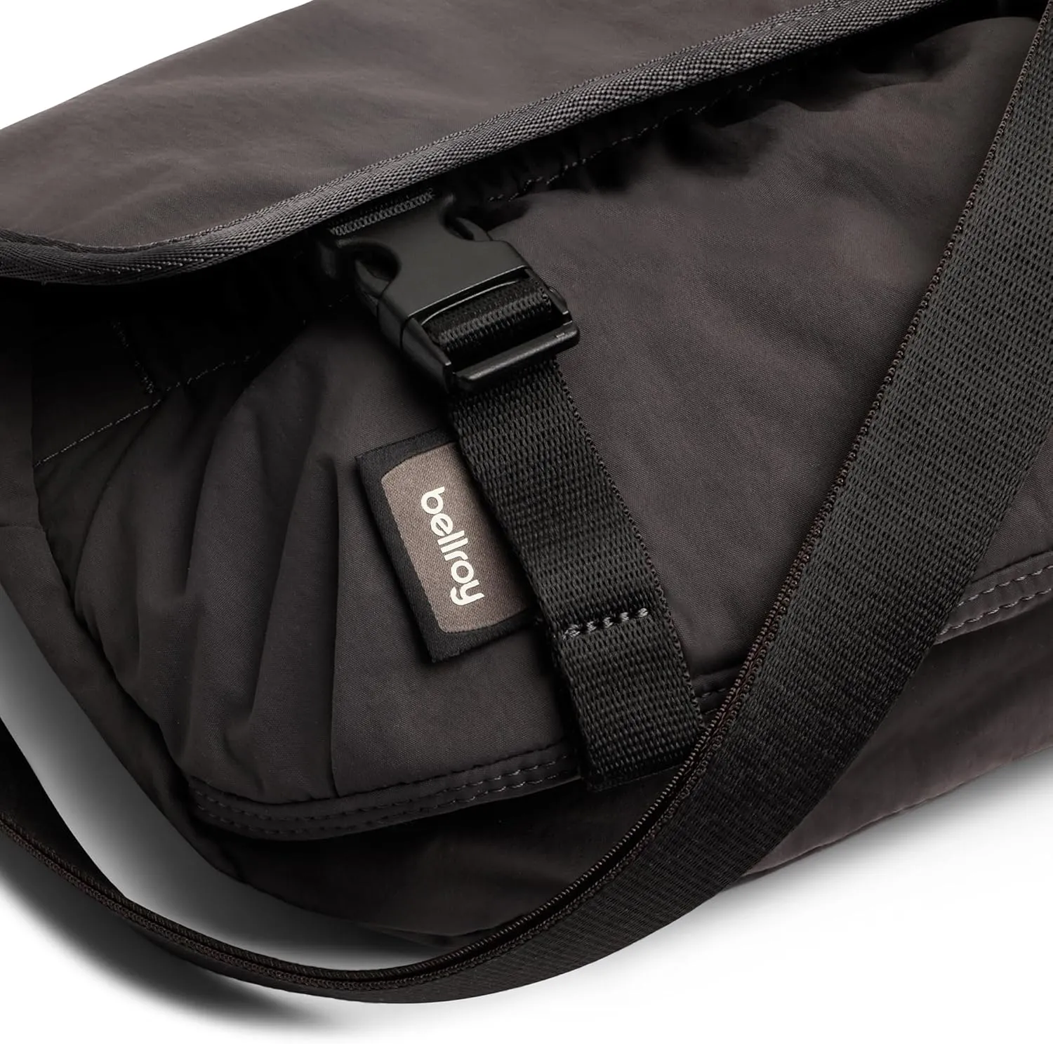 Bellroy Cinch Mini Messenger (6 liter lightweight, compact shoulder bag, water-resistant fabric, effortless organization) - Charcoal