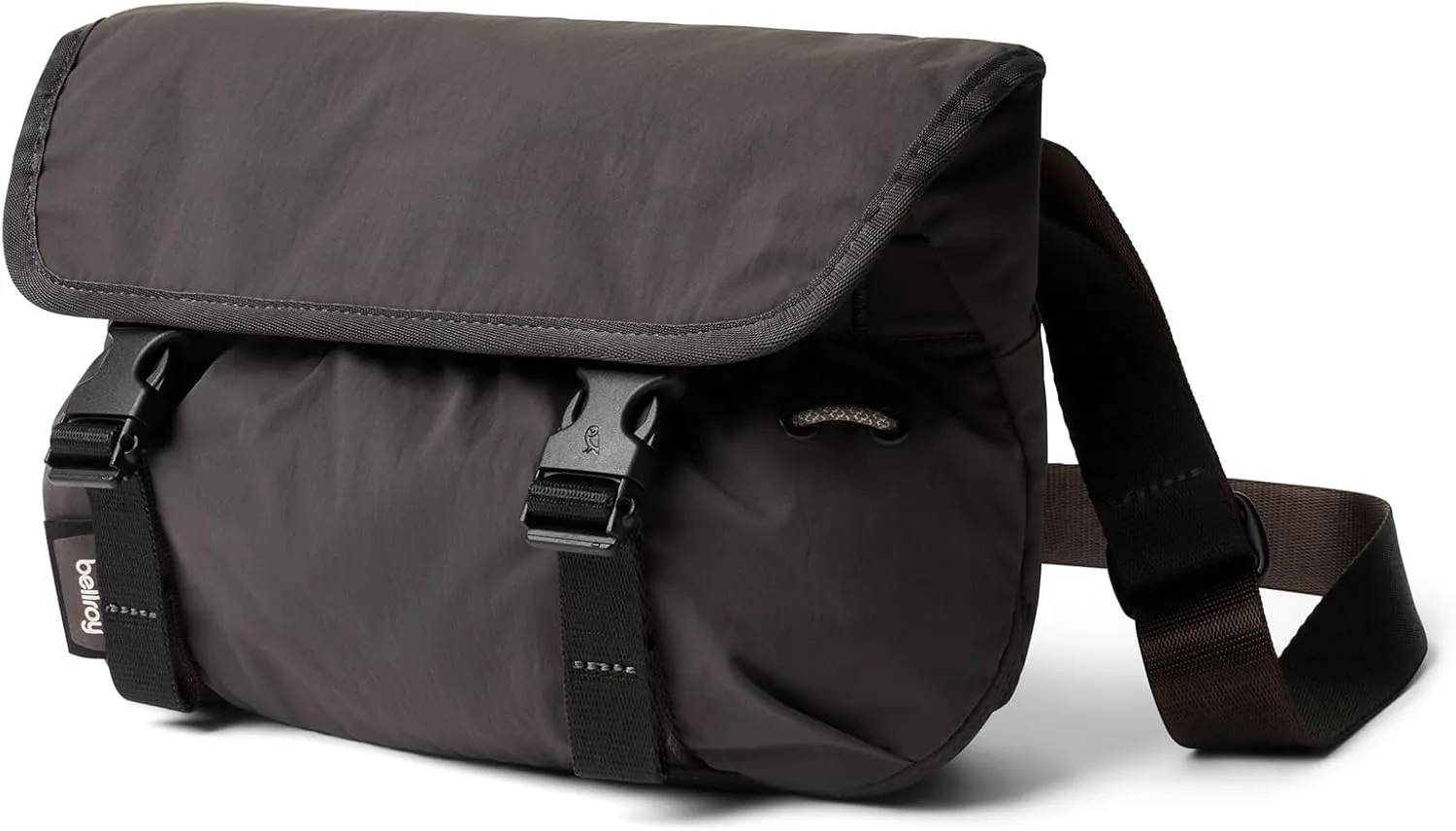 Bellroy Cinch Mini Messenger (6 liter lightweight, compact shoulder bag, water-resistant fabric, effortless organization) - Charcoal