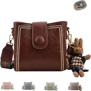 Bootara Bucket Bag, Adjustable Wide Shoulder Strap, Women'S Mini Crossbody Bucket Bag, Suitable for Shopping