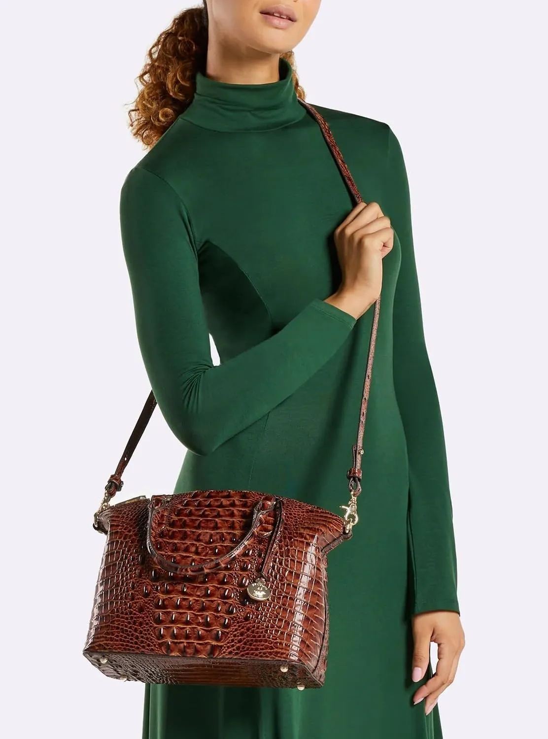 Brahmin Duxbury Satchel Convertible Top-Handle Bag