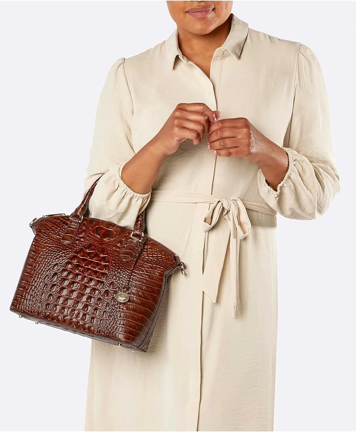 Brahmin Duxbury Satchel Convertible Top-Handle Bag