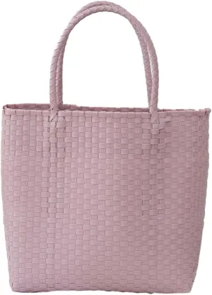 Caistre Women’s PVC Jelly Bag 2025 Summer Beach Woven Top Handle Bag Fashion Travel Tote Handbag Plastic Purse