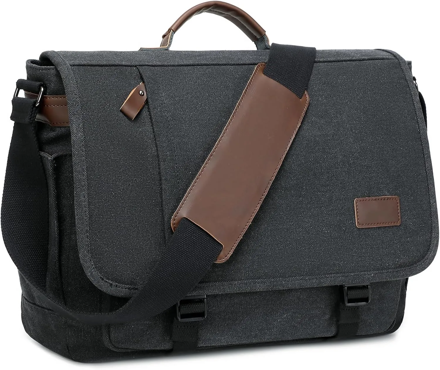 Canvas Messenger Bag for Men,Waterproof Business Bags for Men, Vintage Canvas Laptop Bag