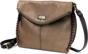 CHALA Charming Crossbody Bag Shoulder Handbag With Flap Top and Zipper Handbag Only- Multi-color
