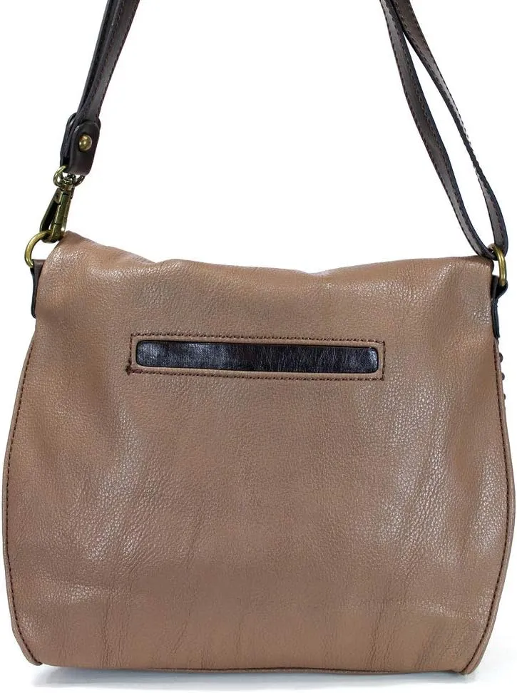 CHALA Charming Crossbody Bag Shoulder Handbag With Flap Top and Zipper Handbag Only- Multi-color