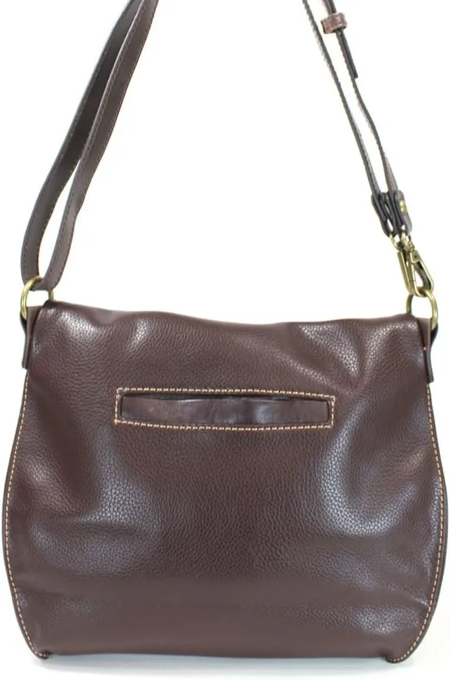 CHALA Charming Crossbody Bag With Flap Top and Zipper or Shoulder Handbag with Sea Turtle Keychain - 9 Colors