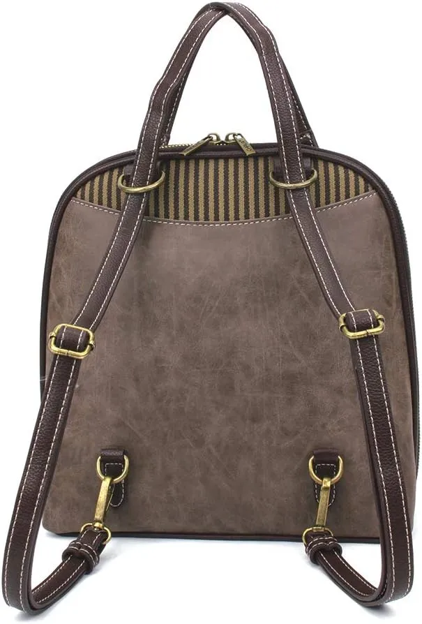 CHALA Convertible Backpack Purse - Women Convertible Shoulder Purse with Adjustable Strap