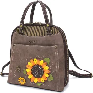 CHALA Convertible Backpack Purse - Women Convertible Shoulder Purse with Adjustable Strap