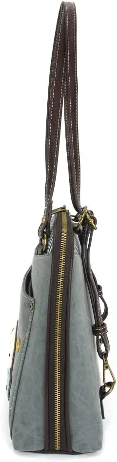 CHALA Convertible Backpack Purse - Women Convertible Shoulder Purse with Adjustable Strap