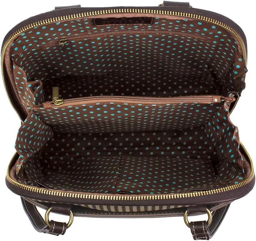 CHALA Convertible Backpack Purse - Women Convertible Shoulder Purse with Adjustable Strap