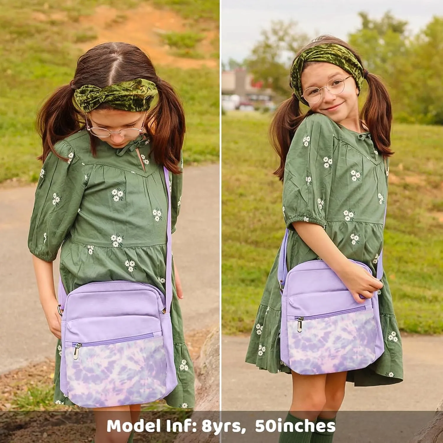Choco Mocha Girls Crossbody Purses for Kids 6-8 8-10