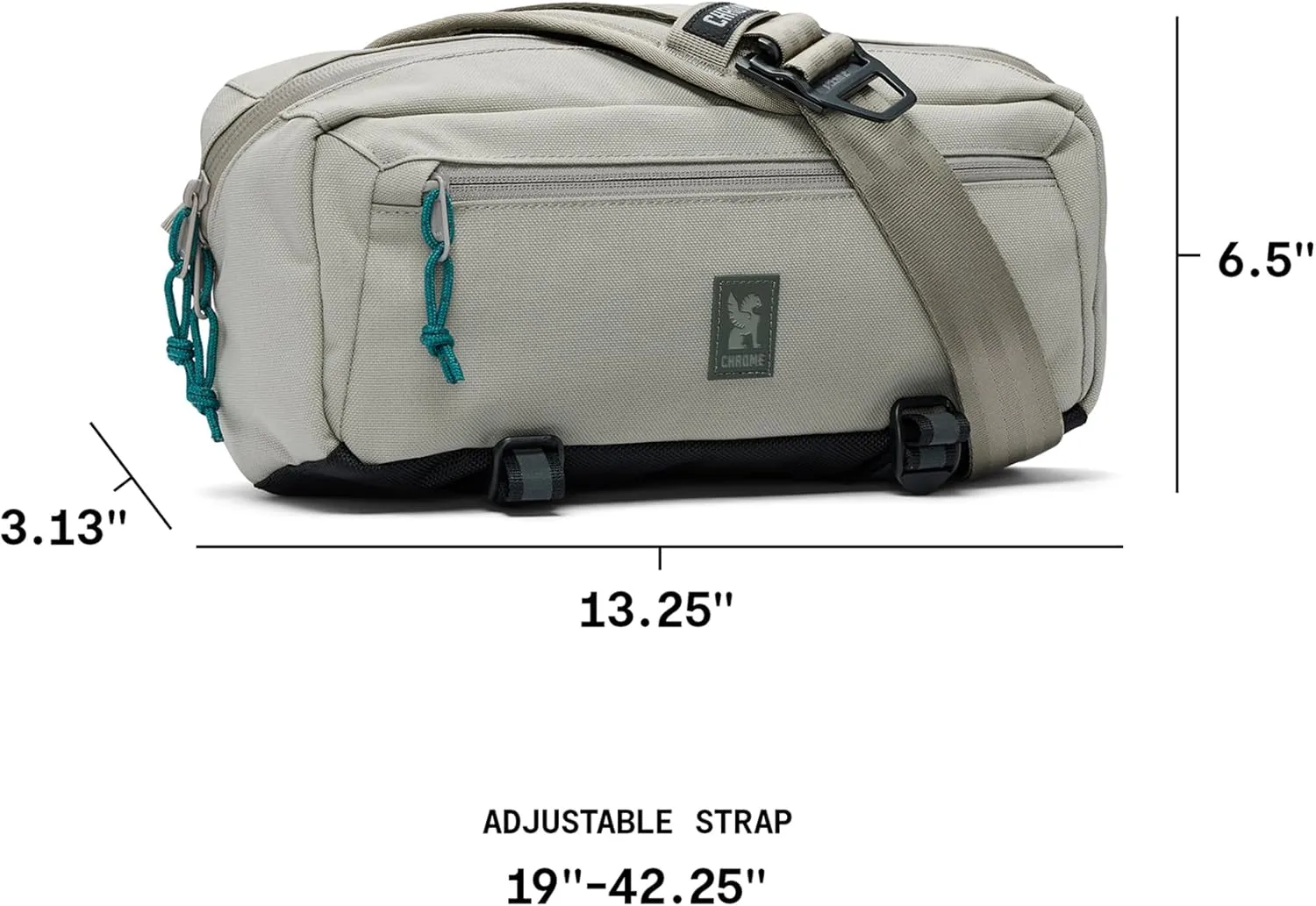 Chrome Industries Mini Kadet Sling Bag – Messenger Crossbody Bag for Women and Men, Water Resistant