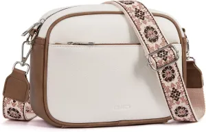 CLUCI Crossbody Bags for Women, Vegan Leather Shoulder Handbags，Purses for Women with Adjustable Wide Strap