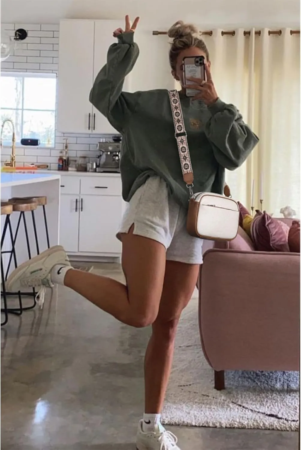 CLUCI Crossbody Bags for Women, Vegan Leather Shoulder Handbags，Purses for Women with Adjustable Wide Strap