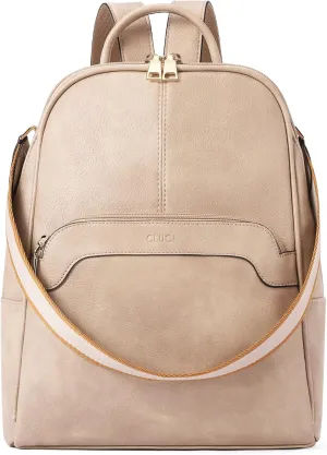 CLUCI Womens Backpack Purse Travel Backpack Leather Convertible Ladies Designer Daypack Shoulder Bags