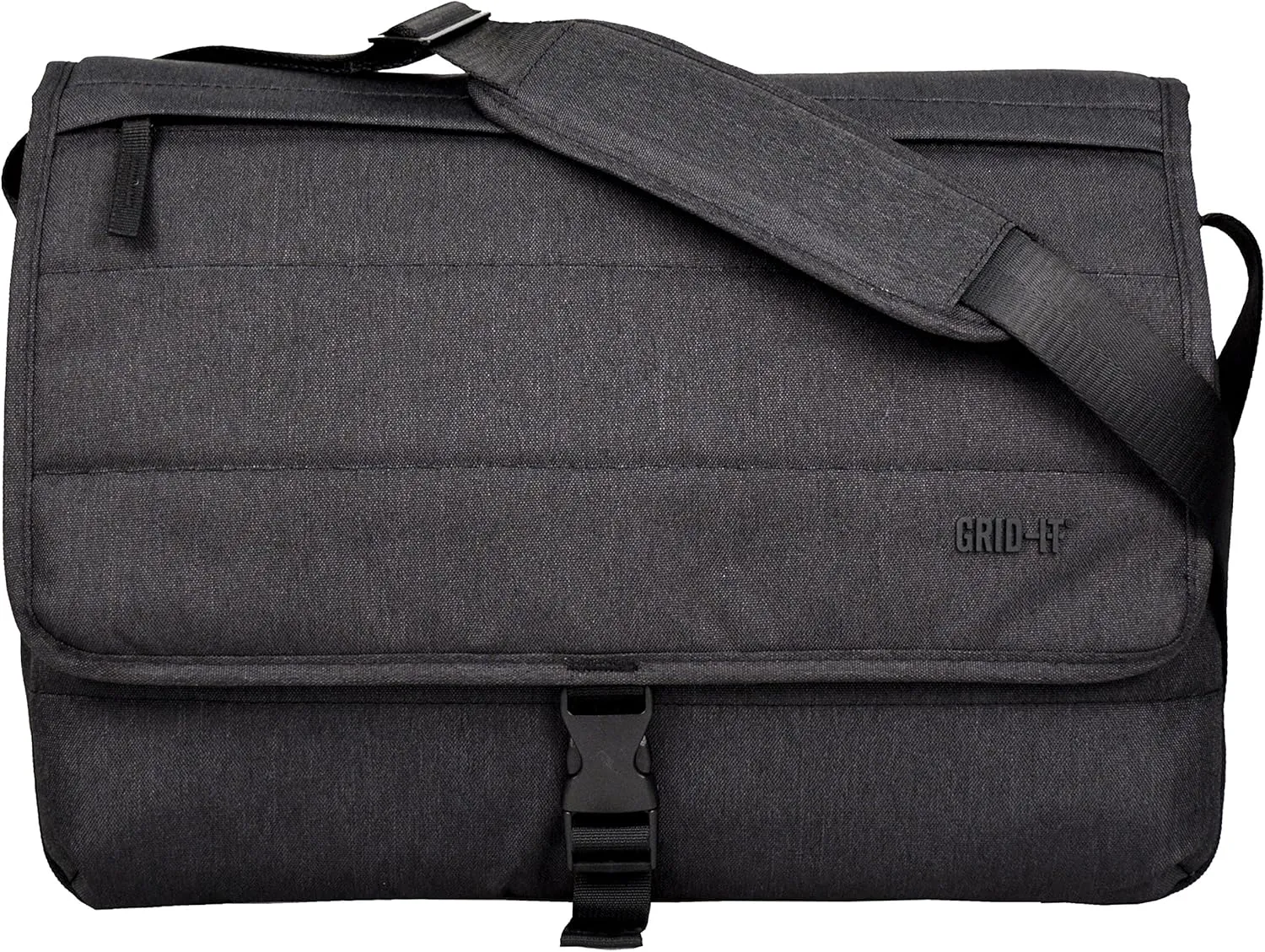 Cocoon CMB3750CH TECH 16" Messenger Bag with Built-in Grid-IT!® Accessory Organizer (Charcoal)