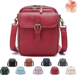 Collaborate Crossbody Leather Bag,Collaboraten1 Urvashi Cross Body Anti Theft Bag,Tojoyride Collaboration Shoulder Purse