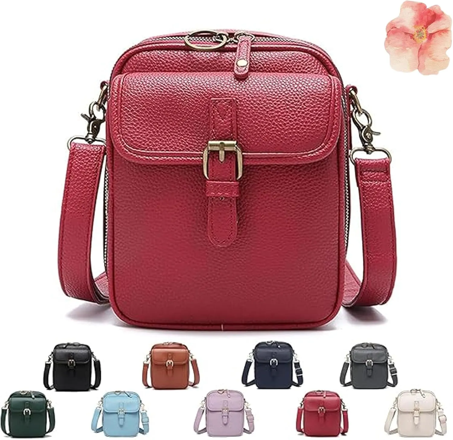 Collaborate Crossbody Leather Bag,Collaboraten1 Urvashi Cross Body Anti Theft Bag,Tojoyride Collaboration Shoulder Purse