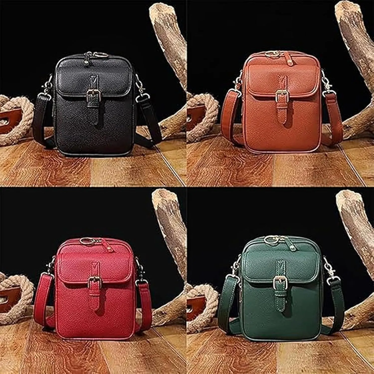 Collaborate Crossbody Leather Bag,Collaboraten1 Urvashi Cross Body Anti Theft Bag,Tojoyride Collaboration Shoulder Purse
