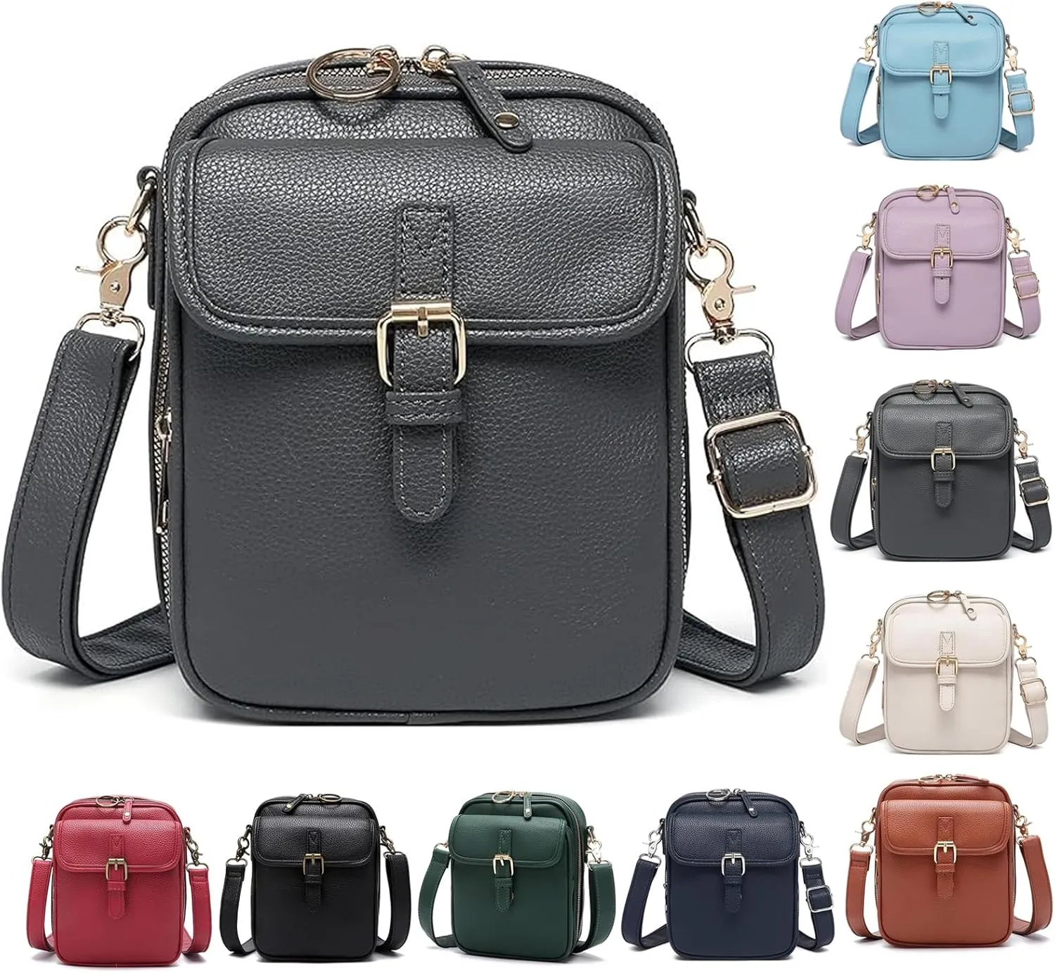 Collaboraten1 Collaborate Crossbody Leather Bag, 2025 New Urvashi Crossbody Leather Bag for Women Men