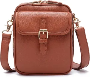 Collaboraten1 Crossbody Leather Bag, Collaborateam Urvashi Collaboration Tojoyride Anti Theft Shoulder Bags for Women Travel