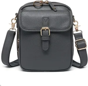 Collaboraten1 Crossbody Leather Bag, CollaborateamTojoyride Urvashi Collaboration Anti Theft Shoulder Bags Built In Wallet