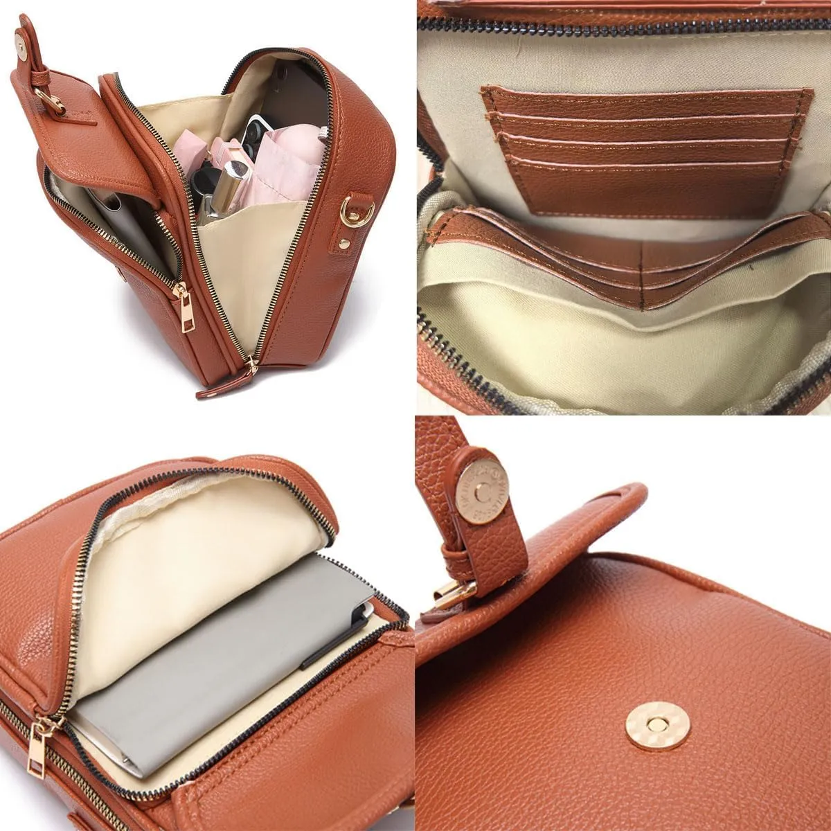 Collaboraten1 Crossbody Leather Bag, Collaboratean Urvashi Tojoyride Collaboration Anti Theft Shoulder Bags