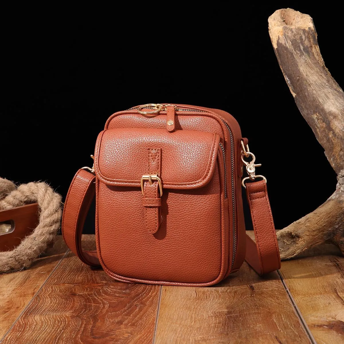 Collaboraten1 Crossbody Leather Bag, Collaboratean Urvashi Tojoyride Collaboration Anti Theft Shoulder Bags