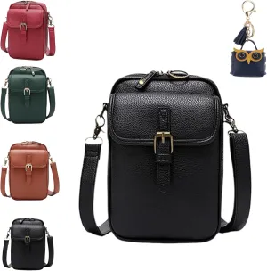 Comebybuy Purse Vintage Mini Messenger Bag, Vintage Large Capacity Messenger Bag for Women