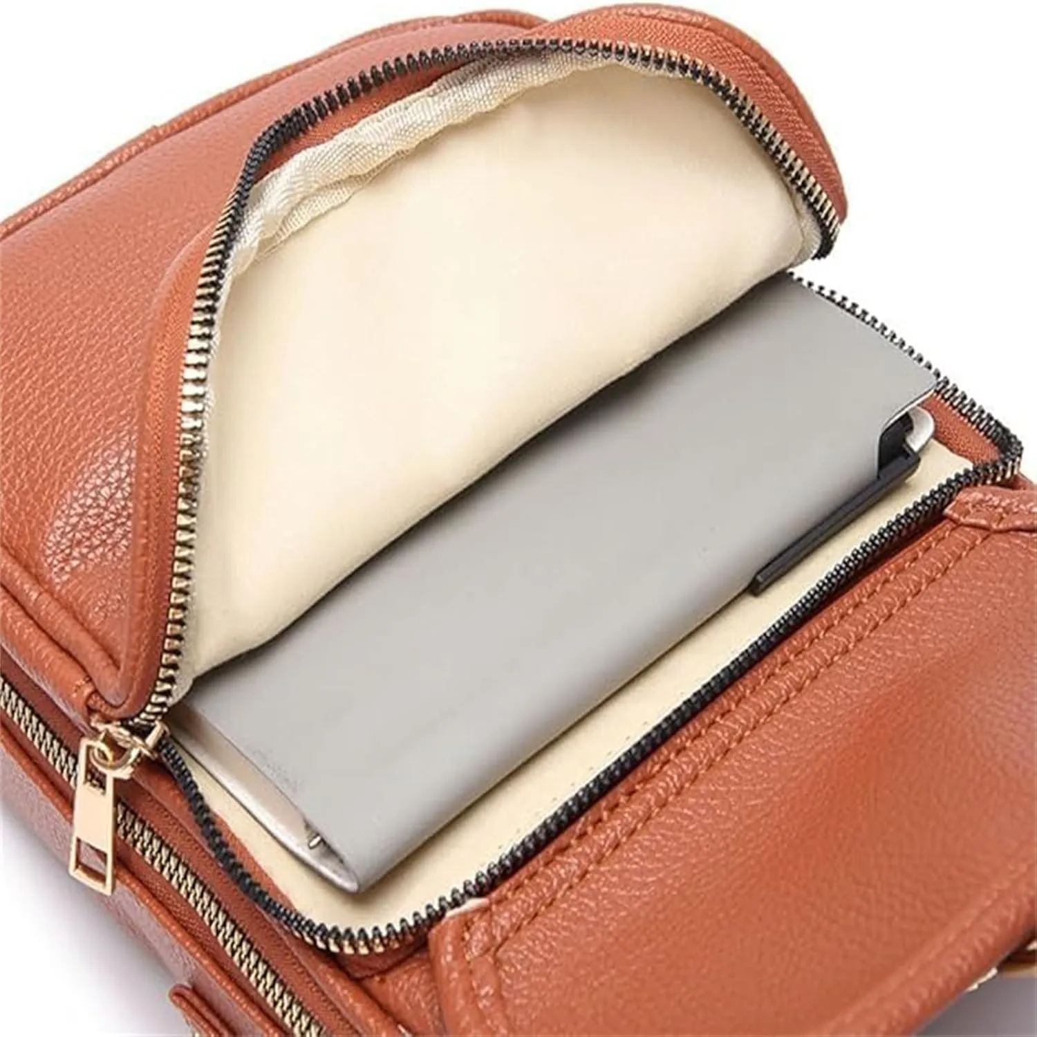 Comebybuy Vintage Large Capacity Messenger Bag, Upgrade Capacity Mini Messenger Bag,Vintage Messenger Bag with Card Slots