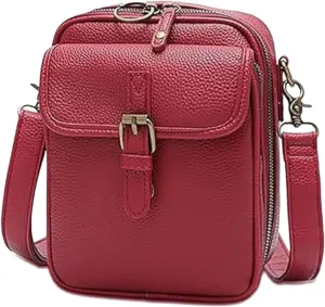 Comebybuy Vintage Large Capacity Messenger Bag,Vintage Mini Messenger Bag,Vintage Large Capacity Messenger Bag for Women
