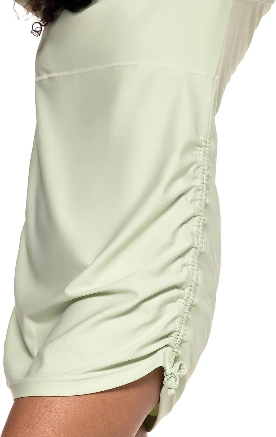 Coolibar UPF 50  Women's Lawai Ruche Swim Shirt - Sun Protective